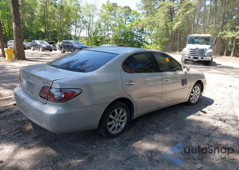 2004 Lexus Es 330 from USA, damaged, VIN JTHBA30G540003145